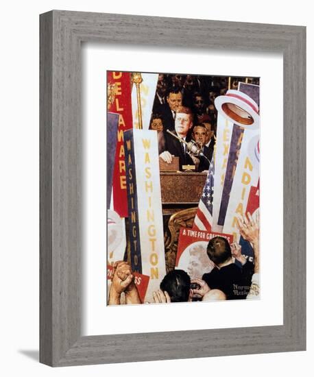 A Time for Greatness-Norman Rockwell-Framed Giclee Print