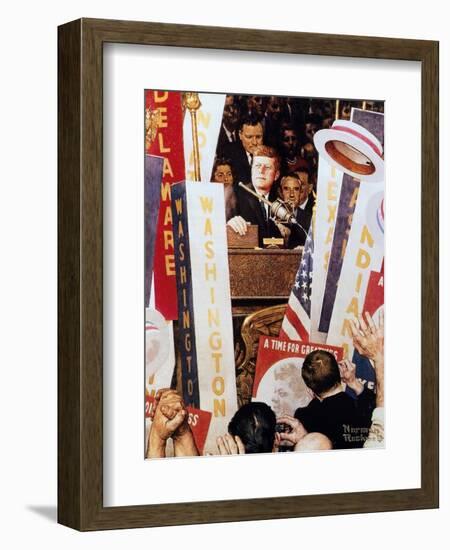 A Time for Greatness-Norman Rockwell-Framed Giclee Print
