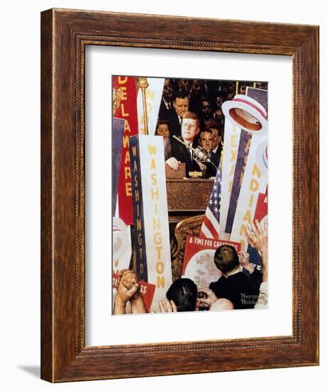 A Time for Greatness-Norman Rockwell-Framed Giclee Print