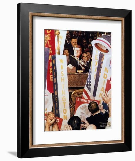 A Time for Greatness-Norman Rockwell-Framed Giclee Print