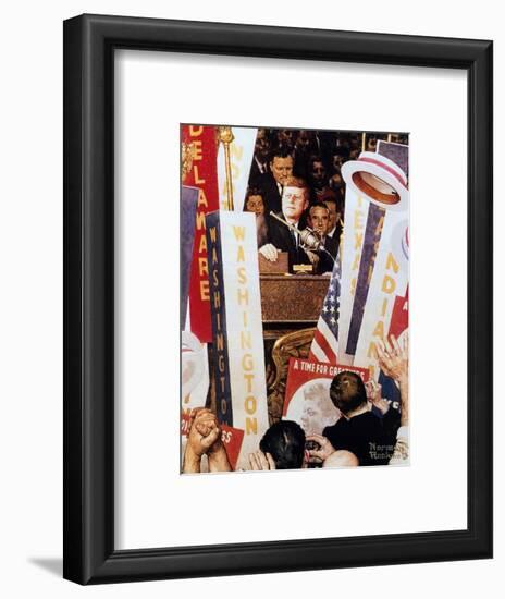 A Time for Greatness-Norman Rockwell-Framed Giclee Print
