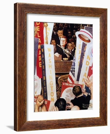 A Time for Greatness-Norman Rockwell-Framed Giclee Print