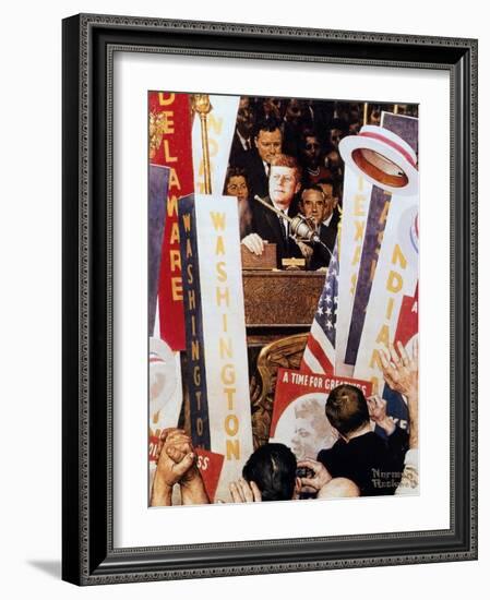 A Time for Greatness-Norman Rockwell-Framed Giclee Print