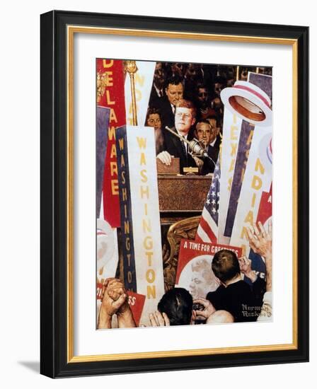 A Time for Greatness-Norman Rockwell-Framed Giclee Print