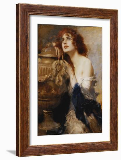 A Titian Beauty-Leopold Schmutzler-Framed Giclee Print