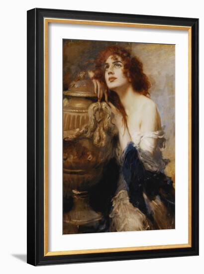 A Titian Beauty-Leopold Schmutzler-Framed Giclee Print