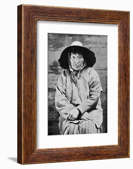 A Tlingit woman of Alaska, 1912-Unknown-Framed Photographic Print