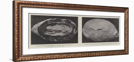 A Toad in Flint-null-Framed Giclee Print