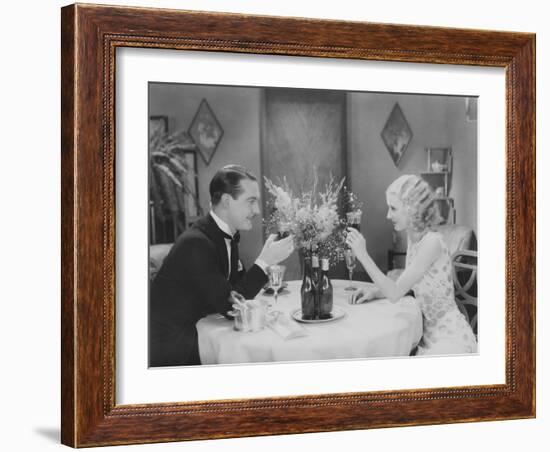 A Toast to Good Health-null-Framed Photo