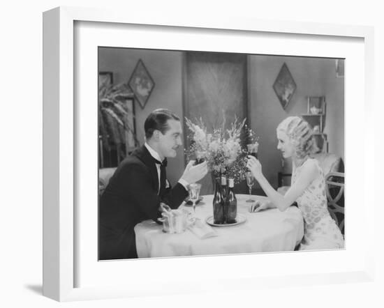 A Toast to Good Health-null-Framed Photo