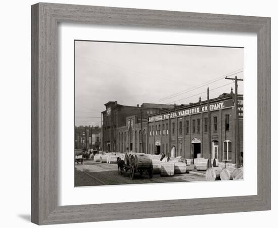 A Tobacco Warehouse, Louisville, Ky.-null-Framed Photo