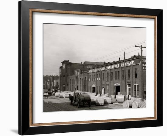 A Tobacco Warehouse, Louisville, Ky.-null-Framed Photo