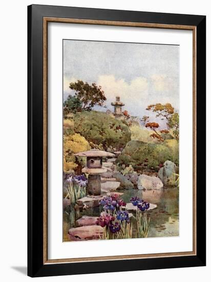 A Tokyo Garden-Ella Du Cane-Framed Giclee Print