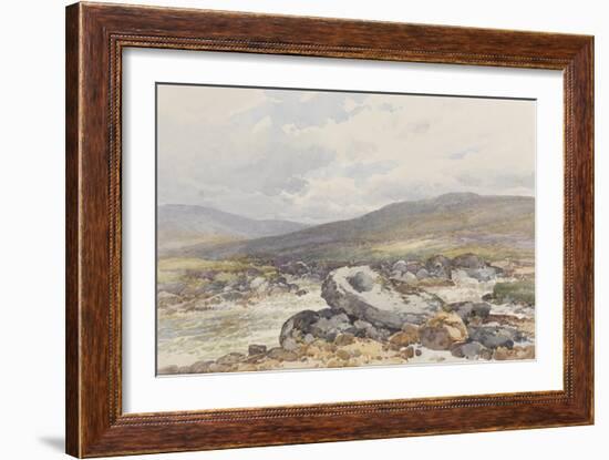 A Tolmen on the Teign , C.1895-96-Frederick John Widgery-Framed Giclee Print