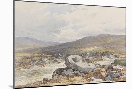 A Tolmen on the Teign , C.1895-96-Frederick John Widgery-Mounted Giclee Print