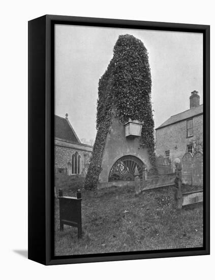 A Tomb Above Ground, Pinner Churchyard, London, 1924-1926-Valentine & Sons-Framed Premier Image Canvas