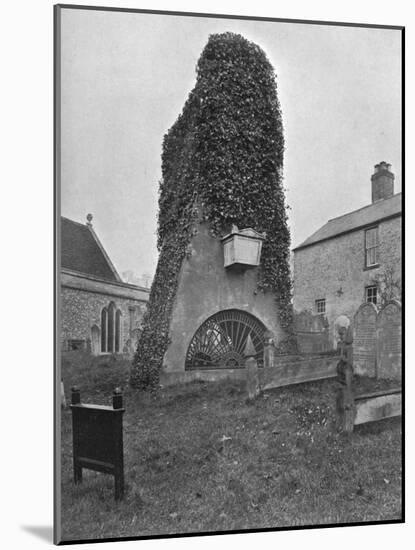 A Tomb Above Ground, Pinner Churchyard, London, 1924-1926-Valentine & Sons-Mounted Giclee Print