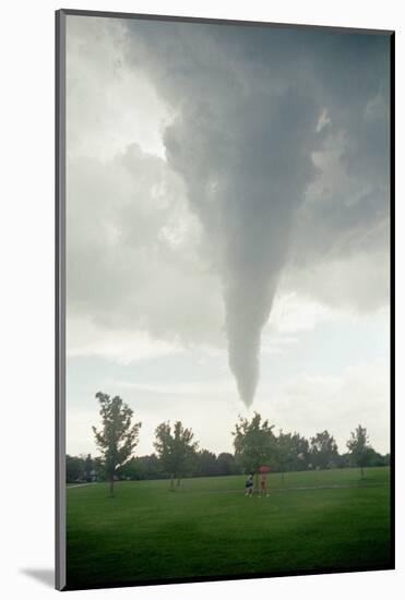 A Tornado in Denver-null-Mounted Photographic Print