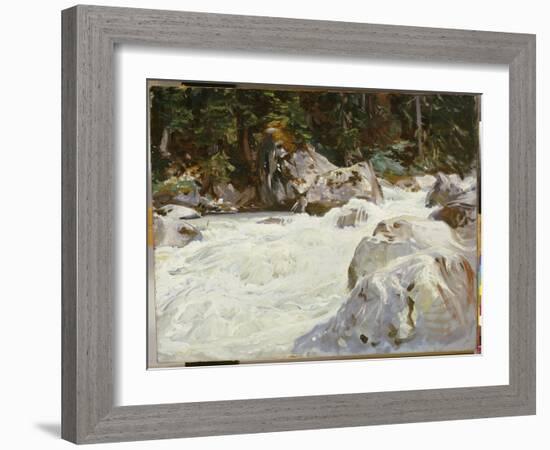 A Torrent in Norway, 1901-John Singer Sargent-Framed Giclee Print