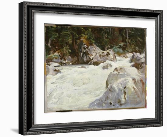 A Torrent in Norway, 1901-John Singer Sargent-Framed Giclee Print