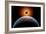 A Total Eclipse of the Sun as Seen from Being in Earth's Orbit-null-Framed Art Print