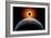 A Total Eclipse of the Sun as Seen from Being in Earth's Orbit-null-Framed Art Print