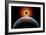 A Total Eclipse of the Sun as Seen from Being in Earth's Orbit-null-Framed Art Print