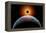 A Total Eclipse of the Sun as Seen from Being in Earth's Orbit-null-Framed Stretched Canvas