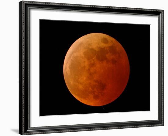 A Total Lunar Eclipse-null-Framed Photographic Print