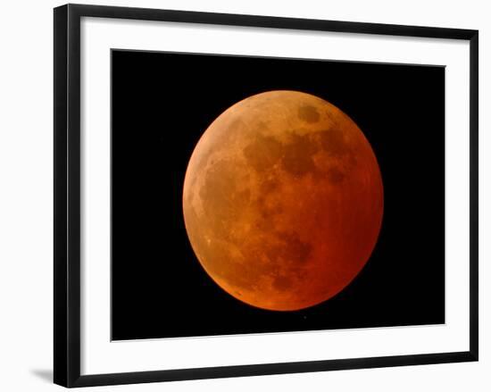 A Total Lunar Eclipse-null-Framed Photographic Print