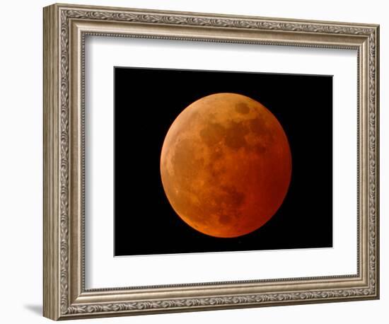 A Total Lunar Eclipse-null-Framed Photographic Print