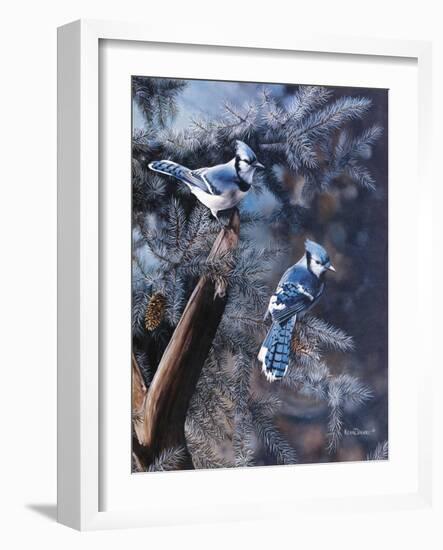 A Touch of Blue-Kevin Daniel-Framed Art Print