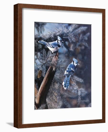 A Touch of Blue-Kevin Daniel-Framed Art Print