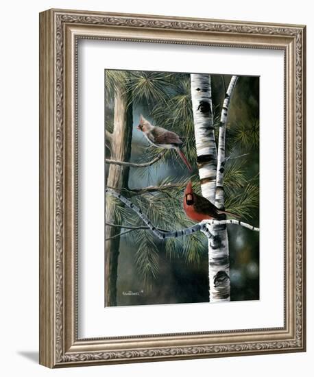 A Touch of Red-Kevin Daniel-Framed Art Print