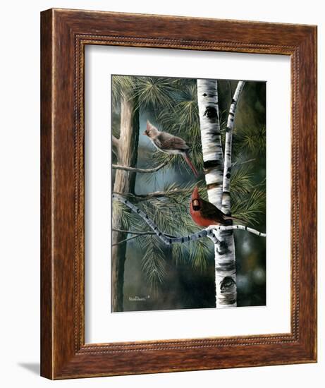 A Touch of Red-Kevin Daniel-Framed Art Print