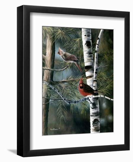 A Touch of Red-Kevin Daniel-Framed Art Print