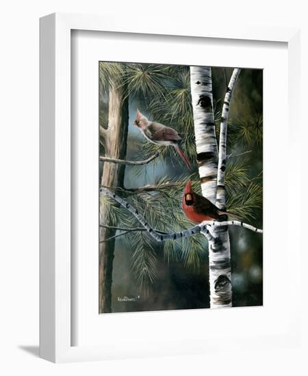 A Touch of Red-Kevin Daniel-Framed Art Print