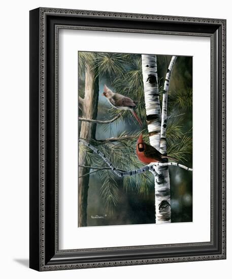 A Touch of Red-Kevin Daniel-Framed Art Print