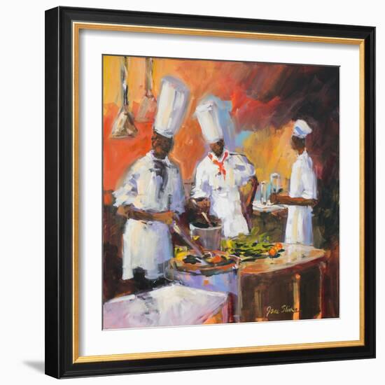 A Touch of Spice II-Jane Slivka-Framed Art Print