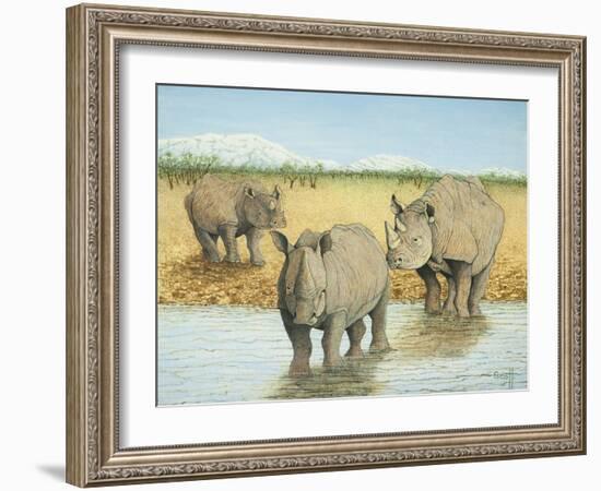 A Tough Life-Pat Scott-Framed Giclee Print