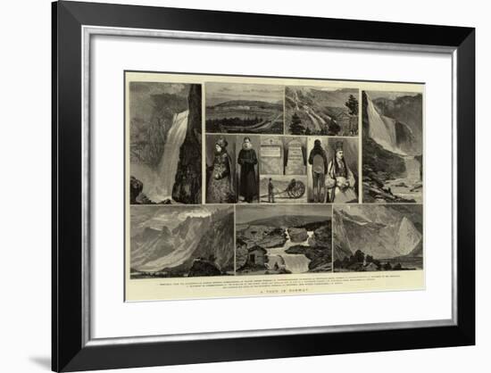 A Tour in Norway-Joseph Nash-Framed Giclee Print