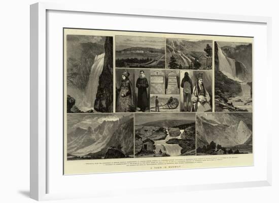 A Tour in Norway-Joseph Nash-Framed Giclee Print