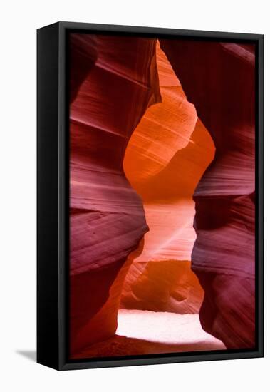 A Tour Through the Red Rock Tunnels of Antelope Canyon in Arizona-Micah Wright-Framed Premier Image Canvas