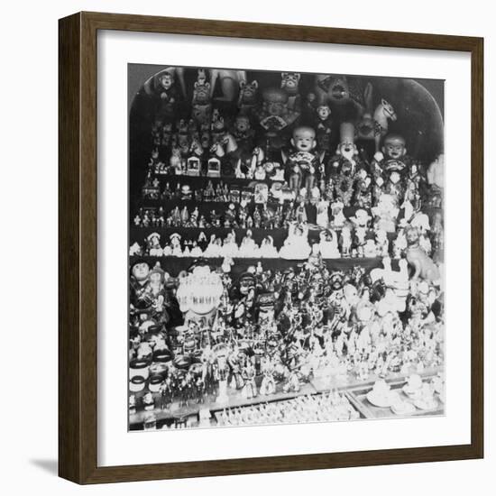 A Toy Shop in Kyoto, Japan, 1901-RY Young-Framed Photographic Print