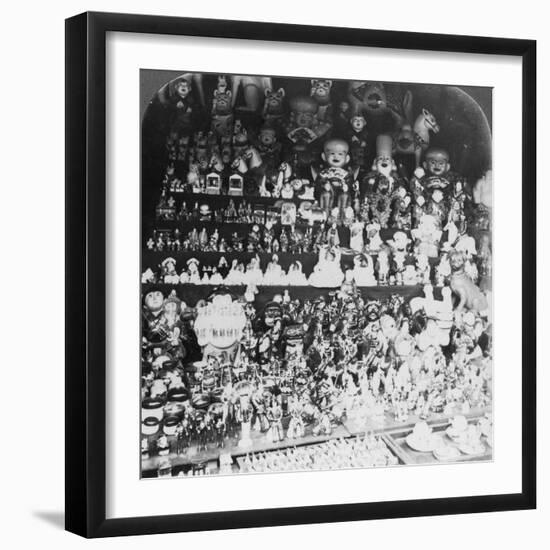 A Toy Shop in Kyoto, Japan, 1901-RY Young-Framed Photographic Print