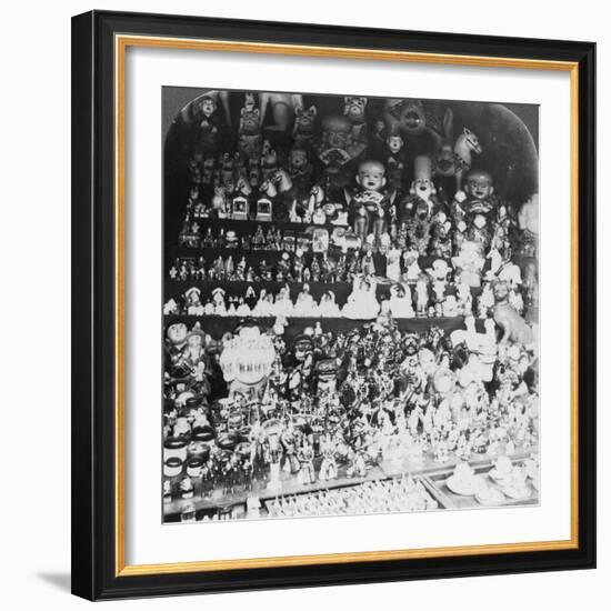 A Toy Shop in Kyoto, Japan, 1901-RY Young-Framed Photographic Print