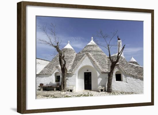 A Traditional Trullo House at Masseria Tagliente-Stuart Forster-Framed Photographic Print