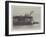 A Train in the Sea, Curious Railway Accident at Kirkaldy Pier-null-Framed Giclee Print