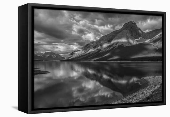 A Tranquil Dawn in Spray Lakes Provincial Park-Howie Garber-Framed Premier Image Canvas
