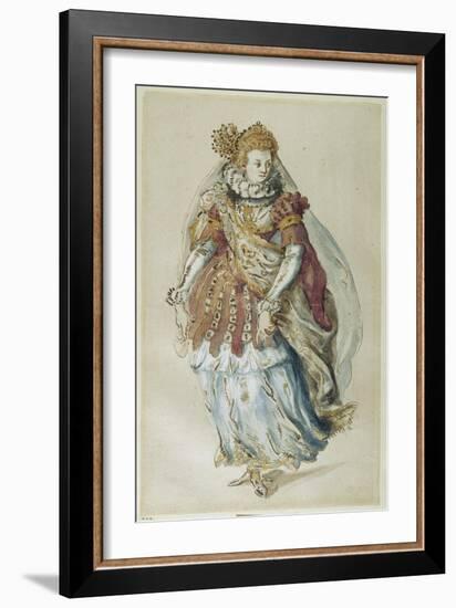 A Transformed Statue-Inigo Jones-Framed Giclee Print